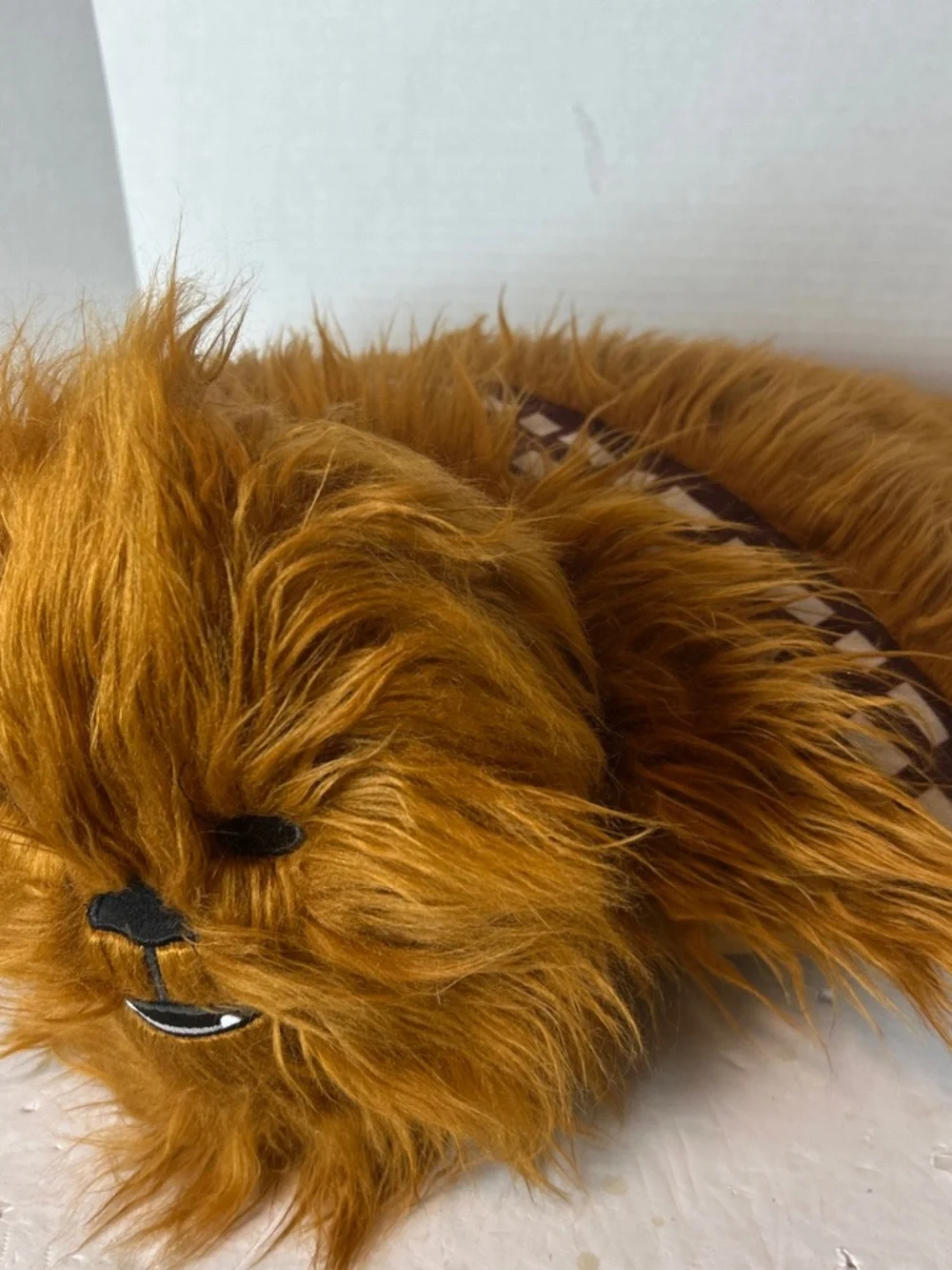 Disney Star Wars Chewbacca Chewy Pillow pets Plush Stuff Animal Cuddly 18x18 Y2K